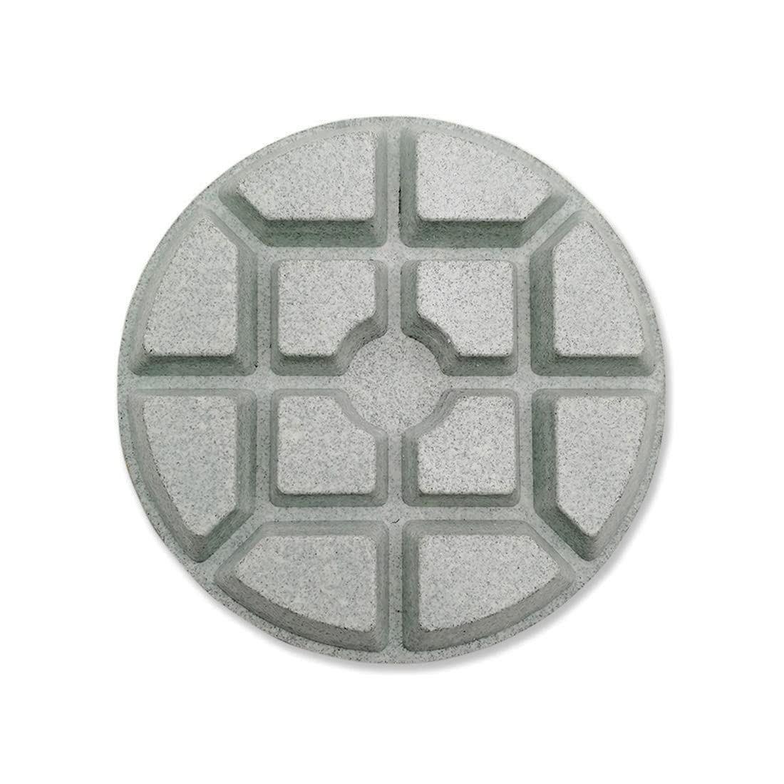 DT-DIATOOL Concrete Polishing Pads 3 inch/80mm for Concrete, Cement and Terrazzo Floors Processing, Repairing and Renovating, Dry or Wet Use Diamond Grinding Pads Grit 100 3pcs