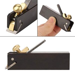 Hand planer, Woodworking Plane, Portable Mini High Speed Steel and Ebony DIY Cable Line Woodworking Plane Carpenter Wood Cutting Tool, Plane Wood Plane Woodworking Plane Plane Tool Wood Cutting T