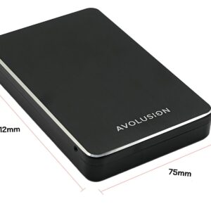 Avoluxion 1TB USB 3.0 Portable External Hard Drive (for PS4 Game Console, Pre-Formatted) - 2 Year Warranty