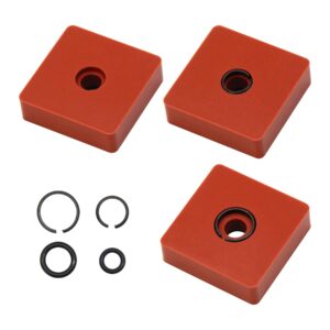 RURBRIN (5+5 Sets) 3/8" & 1/2" Impact Wrench Retainer Rings with O-ring, Fit For Electric/Pneumatic Wrench, Including Anvil Retaining Ring Install Tool