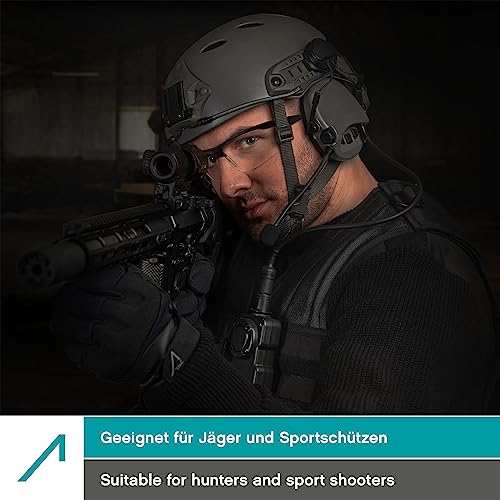 ACE Evo Safety Glasses - Tactical Glasses with Anti-Fog Coating - ANSI Z87.1 - for Work & for Airsoft, Paintball etc.