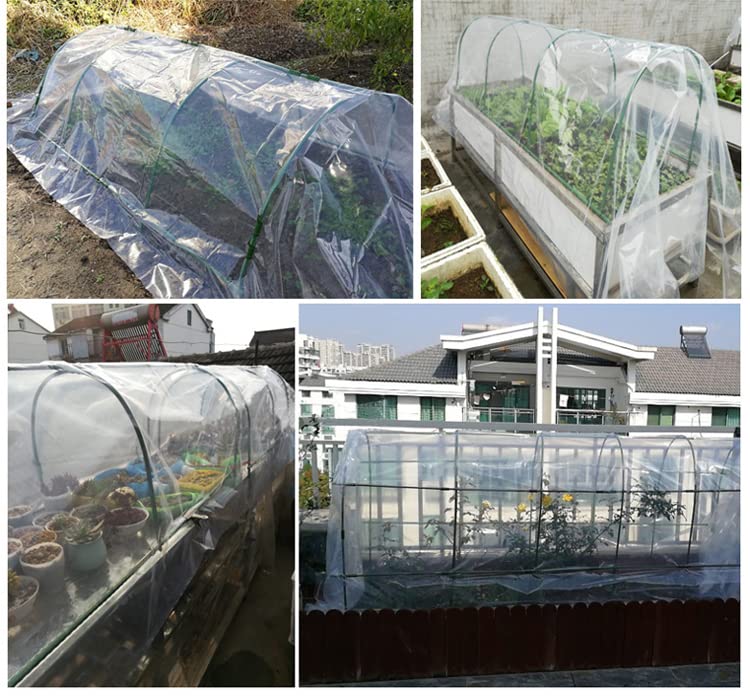 Mini Greenhouse for Outdoor Indoor, Small Green House for Garden, Backyard, Patio, Balcony, Portable Clear Tent for Plants 39.3''x23.6''x21.6'' HOORY