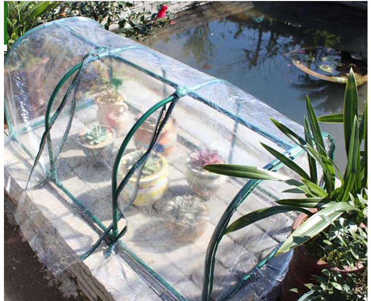 Mini Greenhouse for Outdoor Indoor, Small Green House for Garden, Backyard, Patio, Balcony, Portable Clear Tent for Plants 39.3''x23.6''x21.6'' HOORY