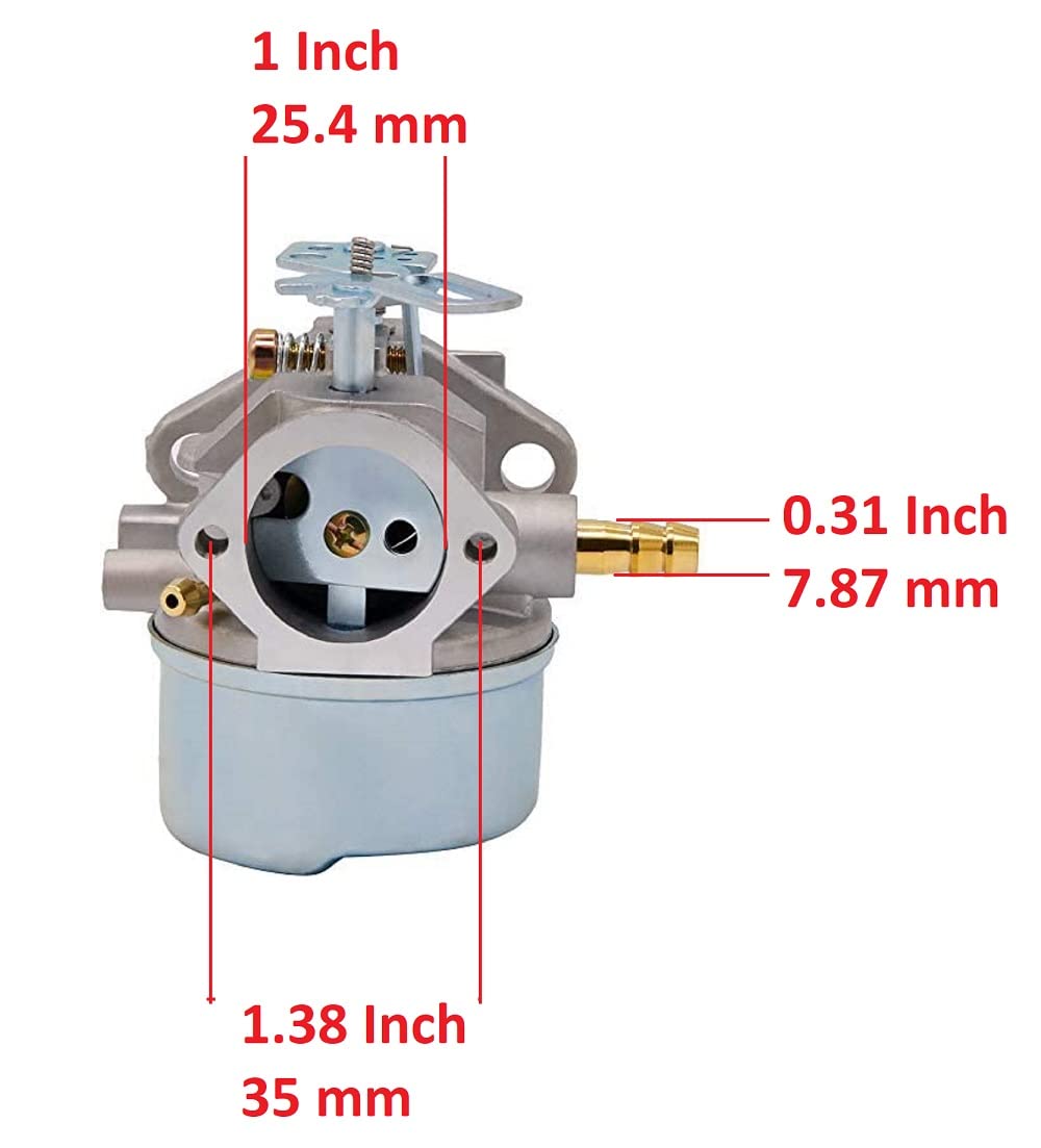 HH BROS Carburetor with Gasket for Tecumseh OH195SA OH195SP OHSK55 OHSK60 OHSK70 Engine 640349 640052 640054 640058 640058A