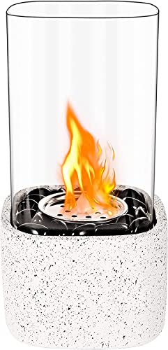 Tabletop Fire Pit, Jionme Mini Fire Pit 10.5" Portable Fireplace for Indoor Outdoor Use, Fire Pit Lightweight,Ideal for Mom,Birthday Gift Ideas for Friends