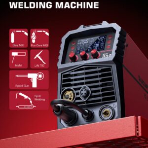 ARCCAPTAIN MIG200 Welder & Welding Helmet