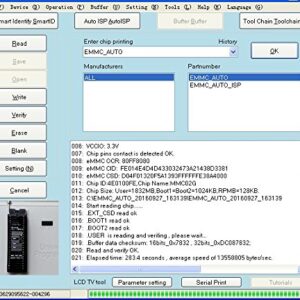 RT809H Programmer Network LCD TV EMMC Online Read Write ISP NAND Notebook Extremely Fast Universal Programmer