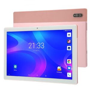 10 inch hd ips tablet, 2.4g 5g wifi tablet pc, 8gb ram 256gb rom office tablet, front 8mp rear 13mp, octa core cpu, 8800mah lasting battery (us plug)