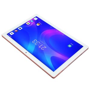 10 Inch HD IPS Tablet, 2.4G 5G WiFi Tablet PC, 8GB RAM 256GB ROM Office Tablet, Front 8MP Rear 13MP, Octa Core CPU, 8800mAh Lasting Battery (US Plug)