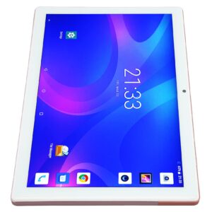 10 Inch HD IPS Tablet, 2.4G 5G WiFi Tablet PC, 8GB RAM 256GB ROM Office Tablet, Front 8MP Rear 13MP, Octa Core CPU, 8800mAh Lasting Battery (US Plug)