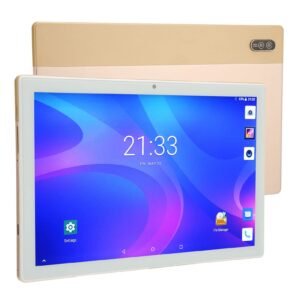 yunseity portable 10 inch tablet, ips hd tablet pc, 2.4g 5g wifi office tablet, 8gb ram 256gb rom, 8mp 13mp dual cameras, octa core cpu, lasting battery