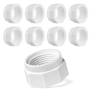 muscccm hose nut for polaris 280/380/180 pool cleaner hose replacement, pool hose adapter d15 d-15, durable and easy to use, 8 pcs