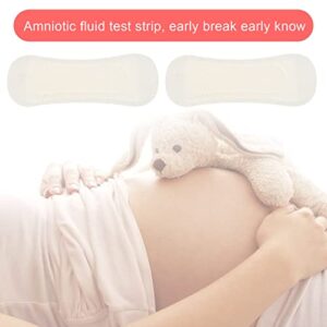 Amniotic Fluid Test Strip, Feminine pH Test, Litmus pH Range Test Strips, PH Indicator Test Strips with Amniotic Fluid Control Chart, PH Test Strip for Maternity Home Use, 2PCS