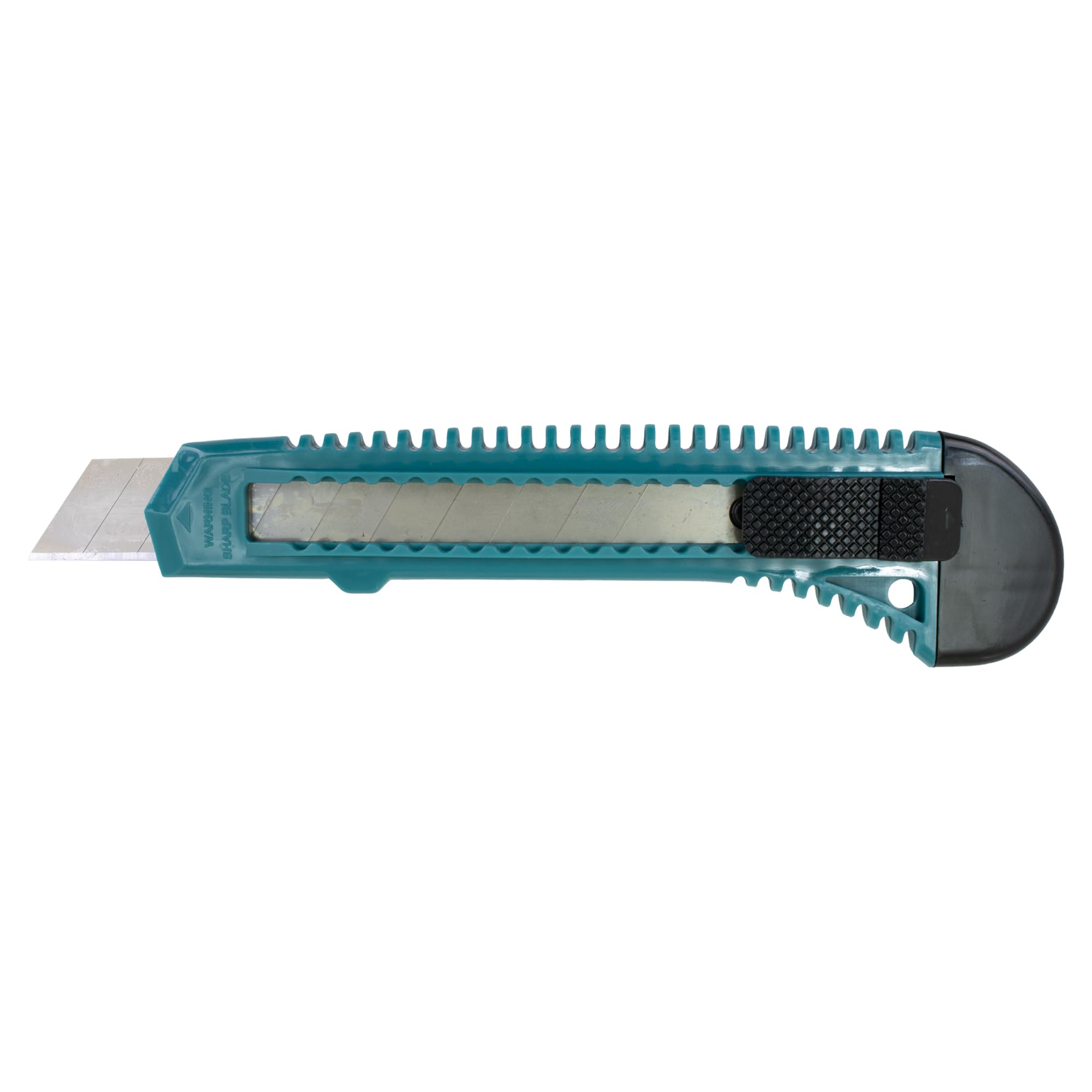 MotoProducts 600 Bulk Turquoise Retractable Utility Knife Wholesale 6 inch Manual Lock Box Cutter Snap Off Blade