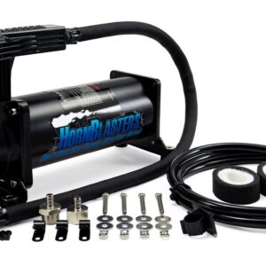 HornBlasters 1NM Stealth Black Air Compressor