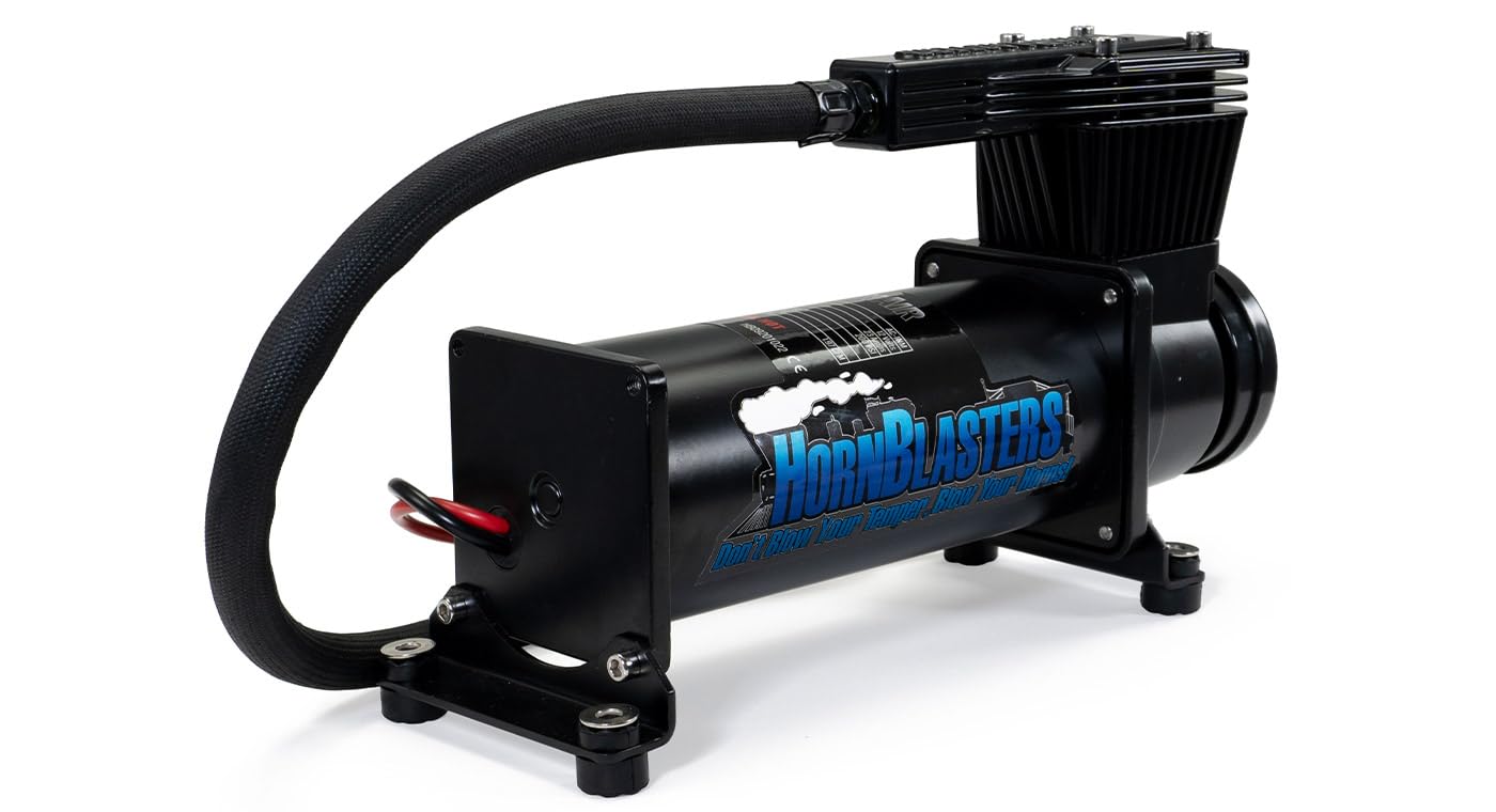 HornBlasters 1NM Stealth Black Air Compressor