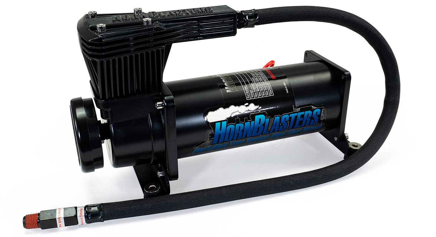 HornBlasters 1NM Stealth Black Air Compressor