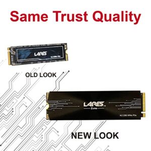 LEVEN JPS600 2TB PCIe NVMe Gen3x4 PCIe M.2 2280 SSD with Thermal Pad and Heat Sink