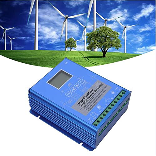 12000W Wind Solar Hybrid System MPPT Charge Controller,12V/24V/48V with Dump Load Wind Turbine Generator Solar Panel Auto Regulator,48v