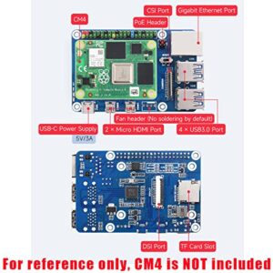 CM4 To Pi 4B Adapter for Raspberry Pi, Alternative Solution for Raspberry Pi 4B, CM4 optional