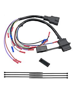 ntsumi 9 pin truck and plow side repair harness kit fit for western fisher snow plow replace 49317 22335k 49308 22336k