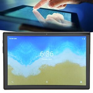 Tablet PC, 128G ROM 10.1 Inch Tablet 4G RAM Octa Core Chip Dual SIM Dual Standby for Home (US Plug)