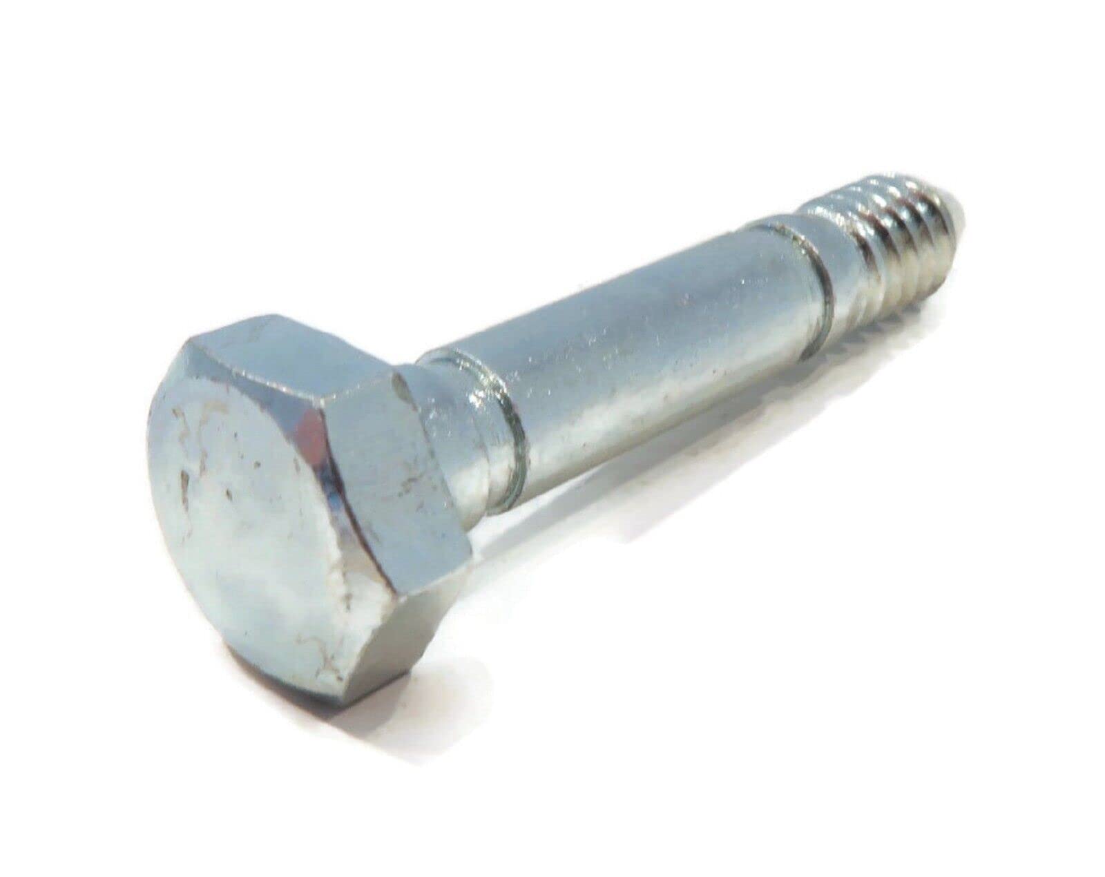 The ROP Shop | Pack of 10 - Shear Pin Bolt & Nut for John Deere AM123342, Stiga 1812900501 Snow