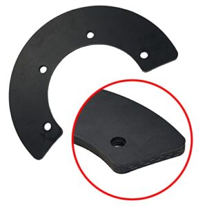 Mikatesi 1003375 1003391 Snow Thrower Rubber Paddles Kit for Honda HS35 HS35 A Snowblower Auger Assy Replaces 72400-730-000 72521-730-003 72552-730-003