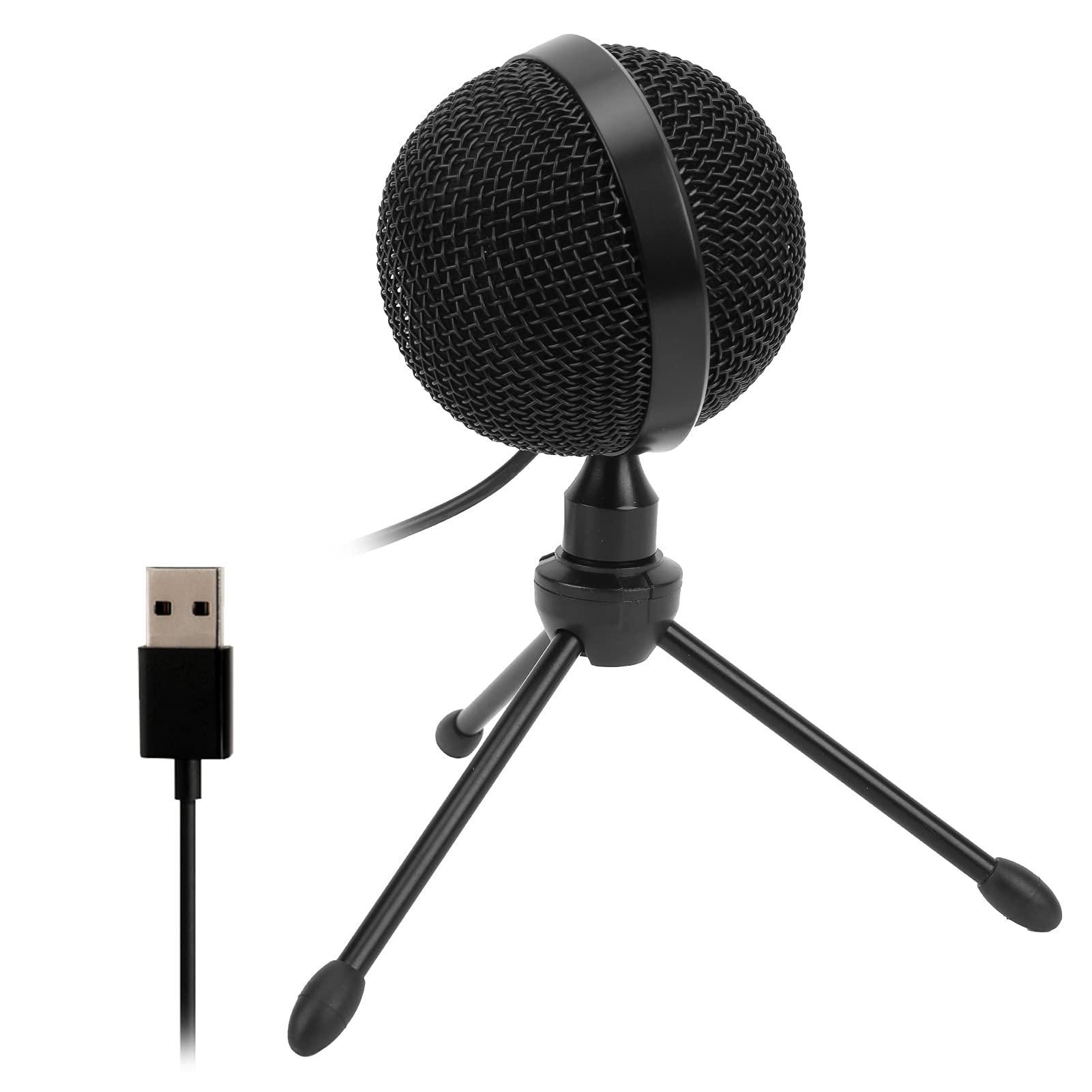 USB condenser microphone Karaoke computer recording Omni-directional live broadcast equipment