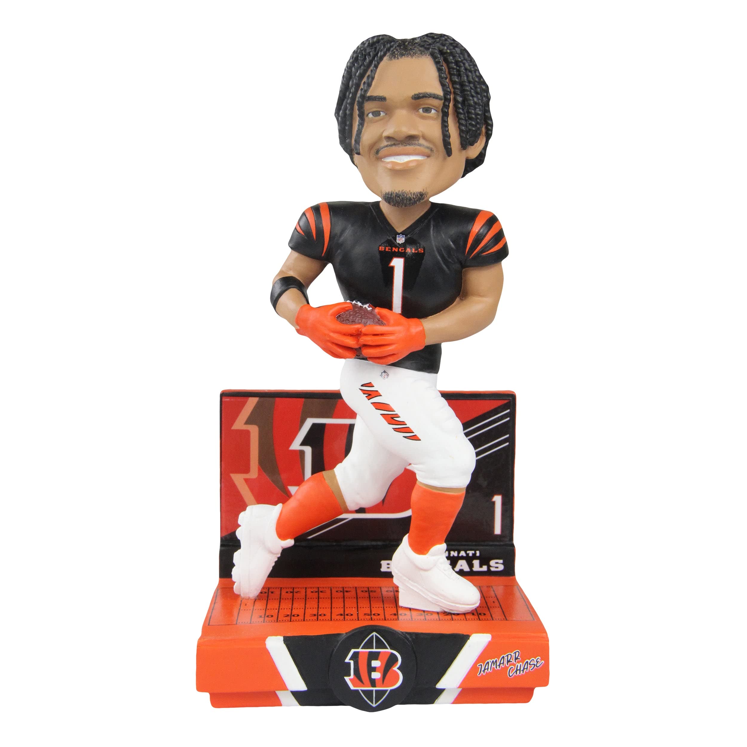 JaMarr Chase Cincinnati Bengals Highlight Series Bobblehead NFL Football