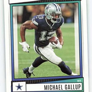 2022 Score #221 Michael Gallup Dallas Cowboys NFL Football Trading Card