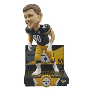 t.j. watt pittsburgh steelers highlight series bobblehead nfl football