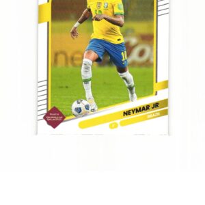 NEYMAR JR JUNIOR 2021-22 Panini Donruss Road to FIFA World Cup Qatar 2022 Soccer #18 Card Brazil PSG