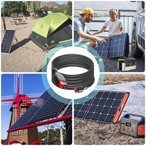 MJPOWER for Goal Zero Extension Cable 20Ft 14AWG Anderson Connector Connect Jackery SolarSaga 100W,Nomad/Boulder 200,Ranger 300 Solar Panel to GZ Yeti 1000+/Jackery 1000 Power Station Solar Generator