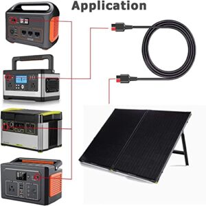 MJPOWER for Goal Zero Extension Cable 20Ft 14AWG Anderson Connector Connect Jackery SolarSaga 100W,Nomad/Boulder 200,Ranger 300 Solar Panel to GZ Yeti 1000+/Jackery 1000 Power Station Solar Generator