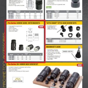 Pro-Series Vertex 3901-0088 51-65 mm Adjustable Screw Jack with Magnet