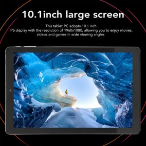 Kufoo HD Tablet, 10.1 Inch Green Tablet 8800mAh 6GB 128GB 2.4G 5G WiFi for 11.0 for Reading (US Plug)