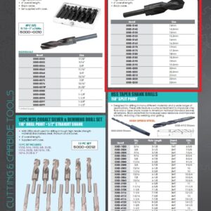 HHIP 5000-0140 14.00 mm 1/2" Silver and Demming Drill