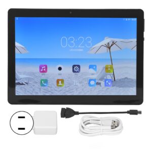 Naroote 10.1 Inch Tablet, 100‑240V Tablet PC for 128GB Expansion 1GB RAM 16GB ROM 6000mAh (US Plug)