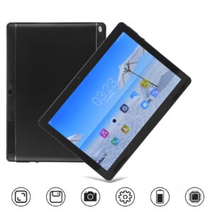 Naroote 10.1 Inch Tablet, 100‑240V Tablet PC for 128GB Expansion 1GB RAM 16GB ROM 6000mAh (US Plug)