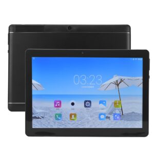 Naroote 10.1 Inch Tablet, 100‑240V Tablet PC for 128GB Expansion 1GB RAM 16GB ROM 6000mAh (US Plug)