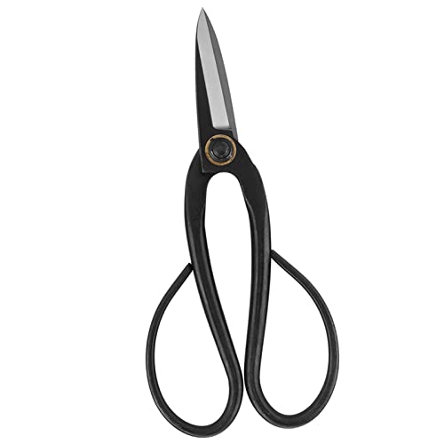 Qqmora Bonsai Shear, Pruning Scissor Sturdy Plant Shears High Efficiency for Roots Branches Trimming Tool