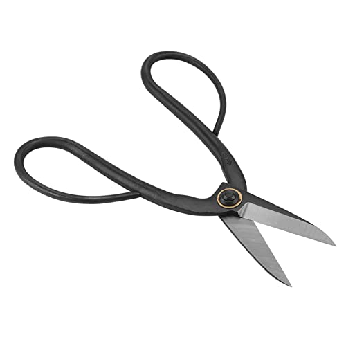 Qqmora Bonsai Shear, Pruning Scissor Sturdy Plant Shears High Efficiency for Roots Branches Trimming Tool