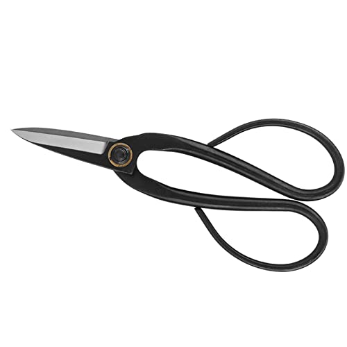 Qqmora Bonsai Shear, Pruning Scissor Sturdy Plant Shears High Efficiency for Roots Branches Trimming Tool