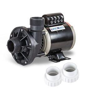 lingxiao spa circulation pump, single speed hot tub circulating spa pump for replacement oem mode, 0.25hp (115v or 230v)1.5"port (model: 48wtc0153c-i)