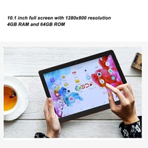 10.1 Inch Tablet, 10.1 Inch IPS LCD 1280x800 HD Tablet 100-240V (US Plug)
