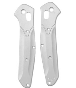 aibote 1 pair aluminium alloy handle scales replacement grips designed for benchmade osborne 940 diy tool handles patch