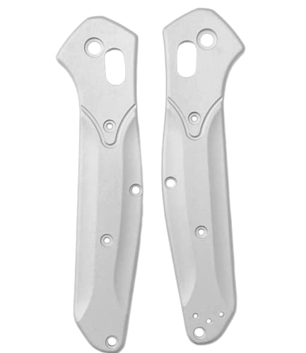 Aibote 1 Pair Aluminium Alloy Handle Scales Replacement Grips Designed for Benchmade Osborne 940 DIY Tool Handles Patch