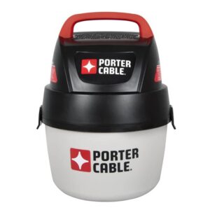 porter-cable pcx18125p 1.5 gallon white wet/dry poly vacuum