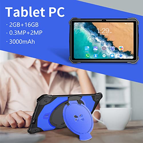 7 Inch Ultra-Thin HD Tablet - IPS High Definition Screen WiFi Bluetooth Voice Call Game Video Learning Tablet Gifts - SIM Card Communication Function & Dual High-Definition Camera